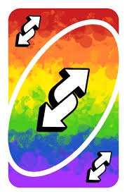 Rainbow uno reverse card poster by jordanallan redbubble. L G B T U N O R E V E R S E Zonealarm Results
