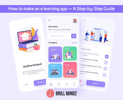 how to make an e learning app a step