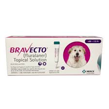 Rx Bravecto Topical For Dogs 1400mg 88 123 Lbs