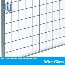 6mm fireproof glass factory wire