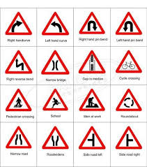 traffic signs in india list of all