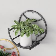 Modern Metal Wall Mounted Plant Stand