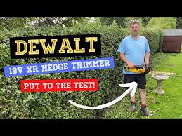 dewalt 18v xr cordless hedge trimmer