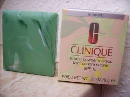 clinique almost powder make up spf 15