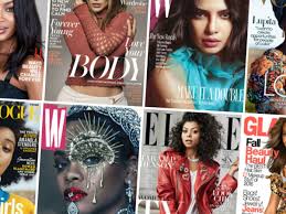 diversity on magazine covers widely
