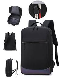 anti theft backpack men waterproof 15 6