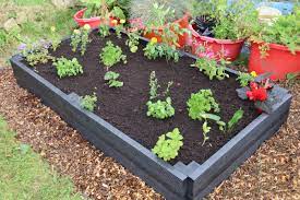 Recycled Plastic Raised Bed Extension
