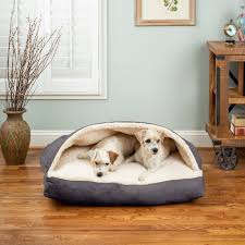 cozy cave rectangle dog bed snoozer