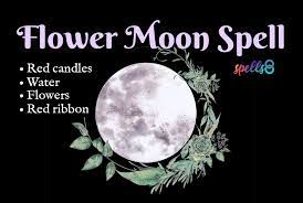 full flower moon spell ritual may