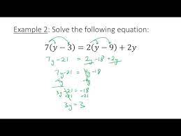 Algebra 2 1 3 Solve Linear