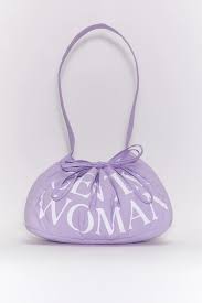 gentlewoman dumpling bag purple plum