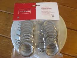mode home noosa curtain rings new 20