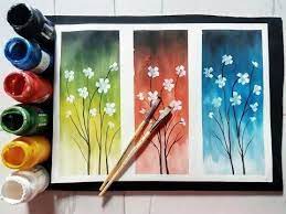 Easy Poster Colour Painting Ideas