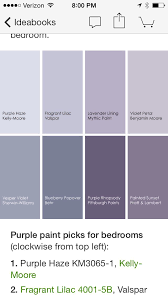 purples purple grey paint color