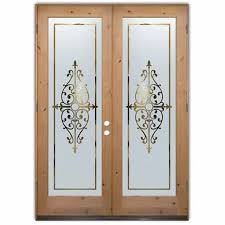 Dom Glass Front Entry Doors Frosted Glass
