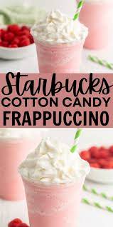 starbucks cotton candy frappuccino