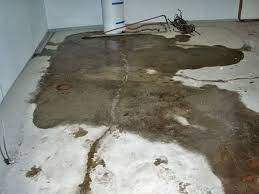 fixing leaking basement floors