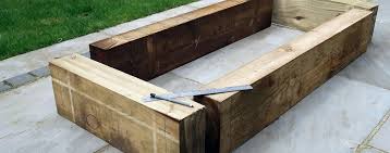 Build Raised Beds With Timber Sleepers