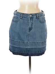 Details About Pac Sun Women Blue Denim Skirt 28w