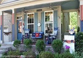 july front porch decorating ideas