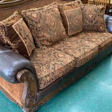 ashley fresco antique durablend sofa