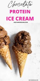 protein ice cream easy and delish