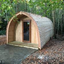 Camping Pod Garden Pods Arched Cabin
