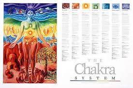 Yoga Life Style Chakra System Poster