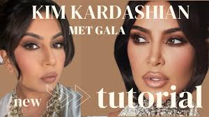 kim kardashian makeup met gala 2023