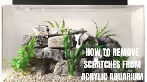 Remove Scratches From Acrylic Aquarium