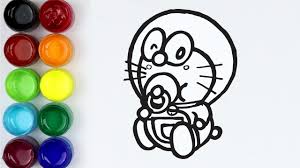 Dimana asal doraemon ini dari abad ke 22. Cara Menggambar Dan Mewarnai Bayi Doraemon Lucu Sekali Youtube