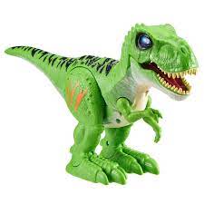 robo alive robotic green t rex dinosaur