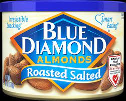 honey roasted clic almonds blue