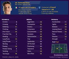 Maybe you would like to learn more about one of these? Samuele Ricci Vs Rauf Oktem Compare Now Fm 2020 Profiles