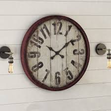 Use as a living room wall clock, a silent bedroom wall clock, a kitchen wall clock.the possibilities are endless. Homerville 22 Wall Clock Reviews Birch Lane