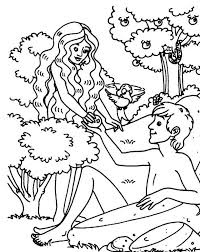 God loved adam and eve, and they loved god. Printable Adam And Eve Coloring Pages Coloringme Com
