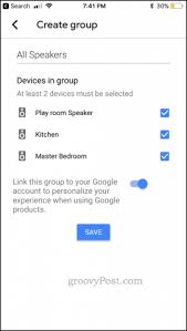 whole house audio with google home