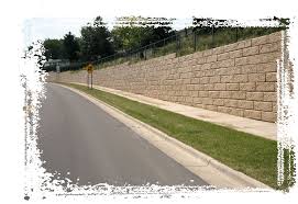 Gravity And Grid Retaining Walls