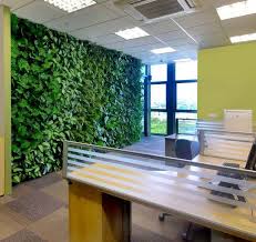 Office Interiors Artificial Green