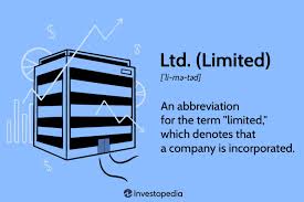 ltd limited mean after a business