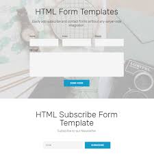 Free Html Bootstrap 4 Form Templates
