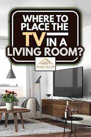 where to place the tv in a living room