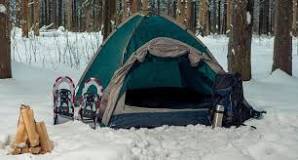 How do you keep a tent warm without electricity?