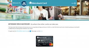 metrobank card credit cards