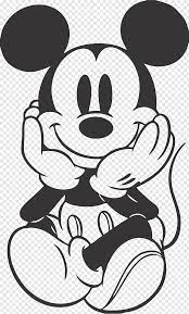 Mickey Mouse Minnie Mouse Black and white Drawing, mickey mouse PNG | Mickey  mouse drawings, Minnie mouse drawing, Mickey mouse art