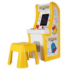 arcade cabinet 1 up pac man for kids