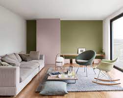 living room with dulux colour