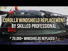 corolla windshield replacement by