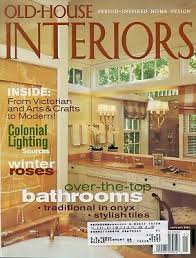 old house interiors magazine january