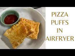 pizza puffs in airfryer cosoricooks